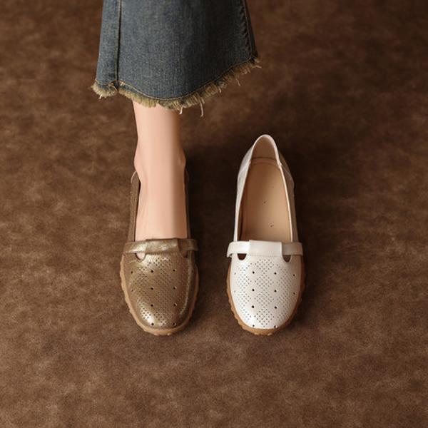 Handcrafted Luxury Leather Women's Shoes - Exquisite Craftsmanship & Timeless Elegance(Exinyimeik890)