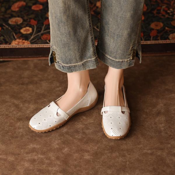 Handcrafted Luxury Leather Women's Shoes - Exquisite Craftsmanship & Timeless Elegance(Exinyimeik890)