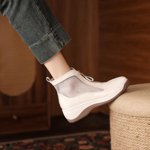 Elegant Handmade Leather Women's Shoes: Exquisite Craftsmanship & Luxury(Exinyimeik895)