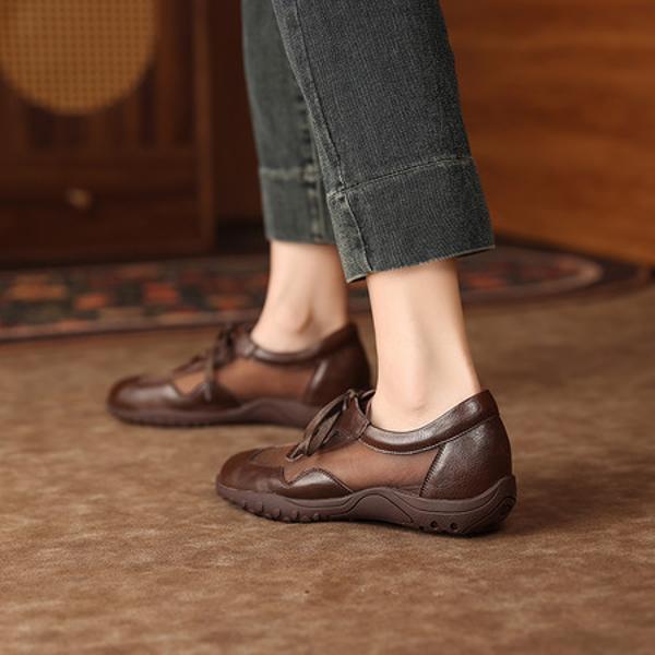 Elegant Handcrafted Genuine Leather Women's Shoes - Luxury Quality(Exinyimeik893)