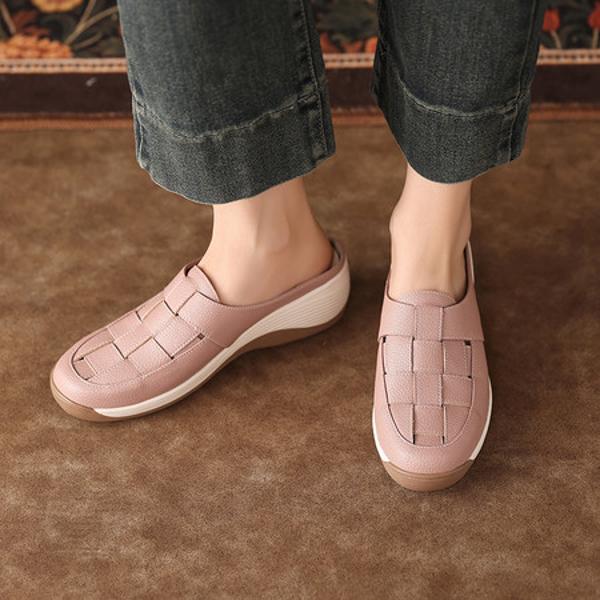 Exquisite Handcrafted Leather Women's Luxury Shoes(Exinyimeik897)