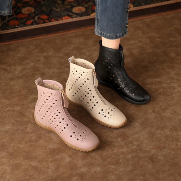 Handcrafted Luxury Leather Shoes for Elegant Women(Exinyimeik899)