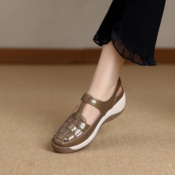 Handcrafted Luxury Leather Women’s Shoes: Elegant Craftsmanship(Exinyimeik900)