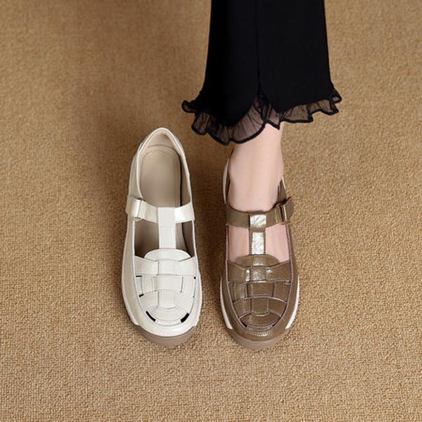 Handcrafted Luxury Leather Women’s Shoes: Elegant Craftsmanship(Exinyimeik900)