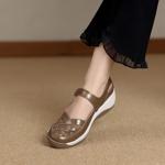 Handcrafted Luxury Leather Shoes for Elegant Women(Exinyimeik901)