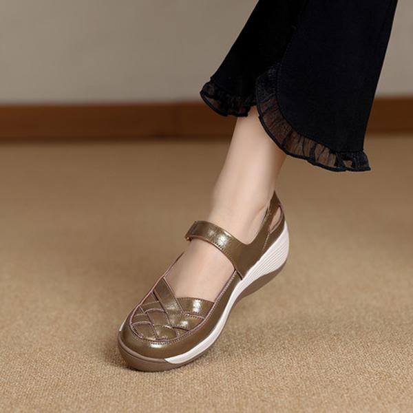 Handcrafted Luxury Leather Shoes for Elegant Women(Exinyimeik901)