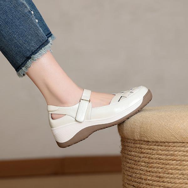 Handcrafted Luxury Leather Shoes for Elegant Women(Exinyimeik901)