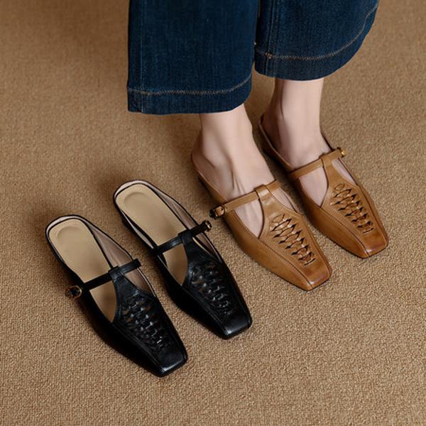 Luxury Handcrafted Leather Women’s Shoes, Elegance Redefined(Exinyimeik906)