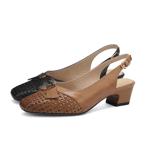 Handcrafted Genuine Leather Women's Shoes: Luxurious, Elegant Quality.(Exinyimeik902)