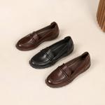 Handcrafted Luxury Leather Women's Shoes: Exquisite Elegance(Exinyimeik918)