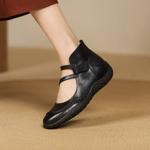 Handcrafted Luxury Leather Women's Shoes - Elegant Quality(Exinyimeik922)