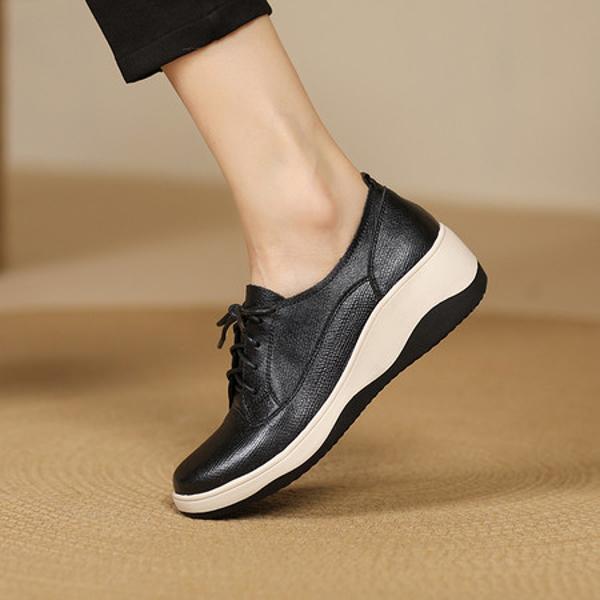 Handcrafted Luxury Leather Women's Shoes: Elegant Artistry(Exinyimeik925)