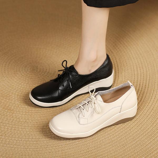 Handcrafted Luxury Leather Women's Shoes: Elegant Artistry(Exinyimeik925)