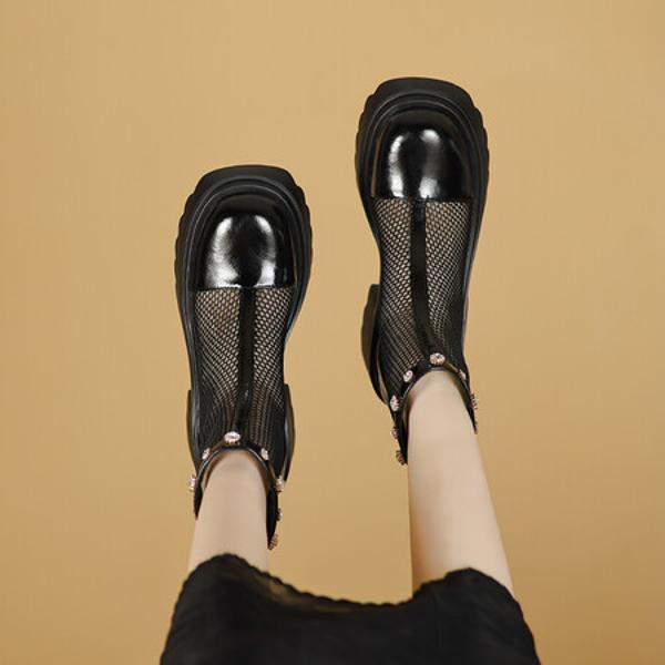 Elegant Handcrafted Leather Shoes: Luxury Craftsmanship & Quality(EyunshangxxM2870)