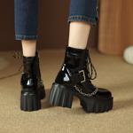 Elegantly Crafted Genuine Leather Women's Shoes: Luxury at Its Finest(EyunshangxtM2037-1)