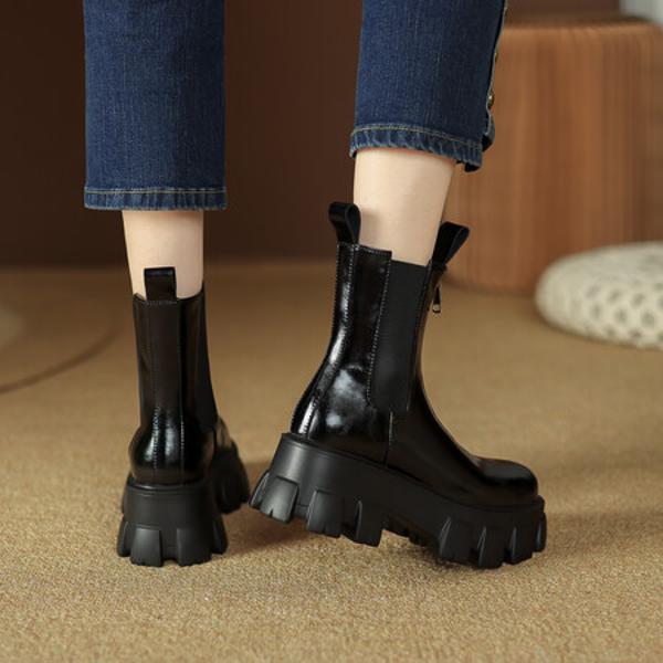 Handcrafted Luxury Leather Women's Shoes: Exquisite Elegance & Quality(EyunshangxtM9057-1)