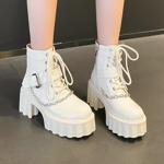 Handcrafted Leather Women's Shoes: Elegant Luxury Quality(Eyunshangxy2037)