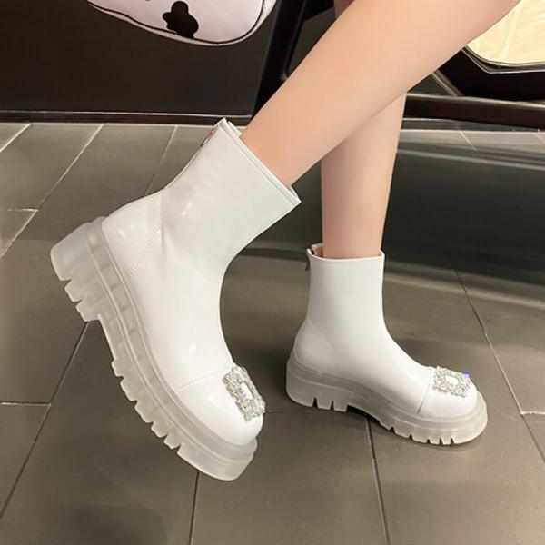 Handcrafted Luxury Genuine Leather Women's Shoes - Elegant Craftsmanship(Eyunshangxy2030)