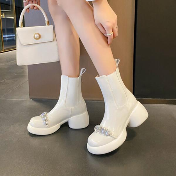 Elegant Handmade Leather Women's Shoes: Crafted with Luxury & Precision(EyunshangxzmC2959)