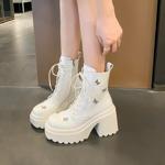 Handcrafted Genuine Leather Women’s Shoes - Elegant Luxury Craftsmanship(EyunshangxzmC2958)