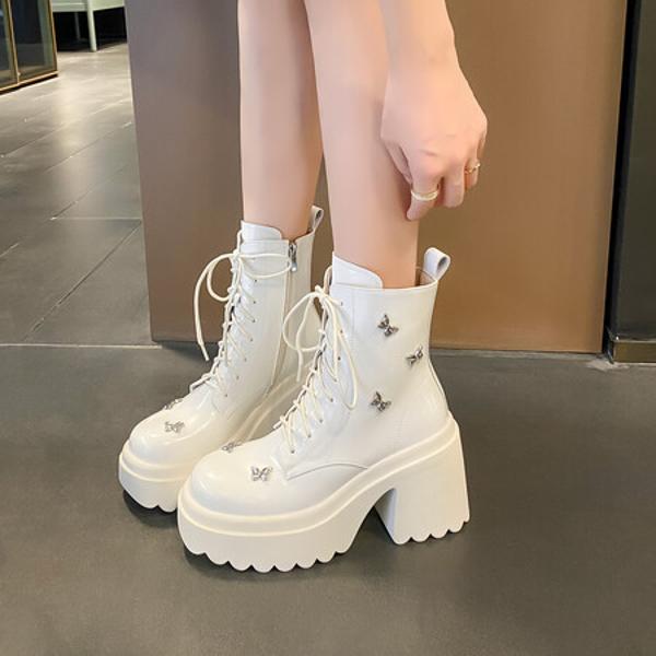 Handcrafted Genuine Leather Women’s Shoes - Elegant Luxury Craftsmanship(EyunshangxzmC2958)