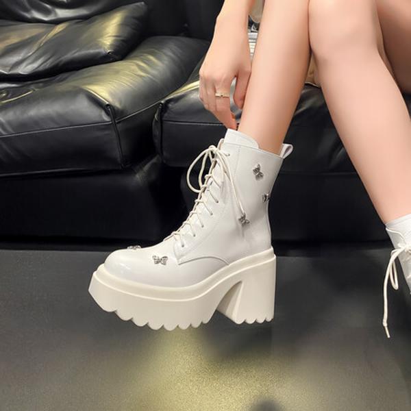 Handcrafted Genuine Leather Women’s Shoes - Elegant Luxury Craftsmanship(EyunshangxzmC2958)