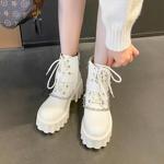 Elegant Handmade Leather Women's Shoes: Luxurious Craftsmanship(Eyunshangxys2037-4)