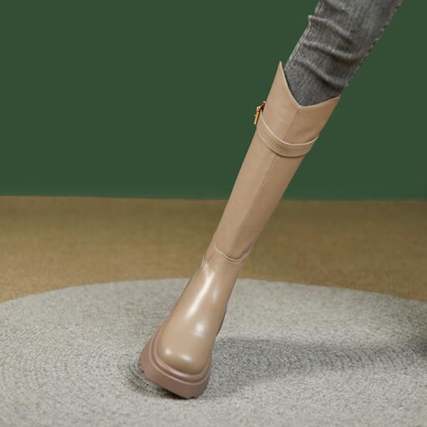 Handcrafted Luxury Leather Women's Shoes: Elegant Craftsmanship & Quality(EyunshangxysL8107)