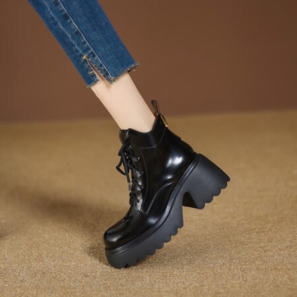 Handcrafted Luxury Leather Women's Shoes: Elegant Craftsmanship & Quality(EyunshangxysZ2630-1)