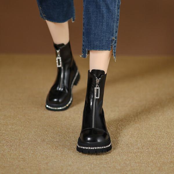 Luxury Handmade Leather Women's Shoes: Elegance in Every Stitch(EyunshangxysC2975-1)