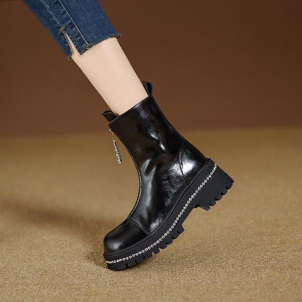 Luxury Handmade Leather Women's Shoes: Elegance in Every Stitch(EyunshangxysC2975-1)