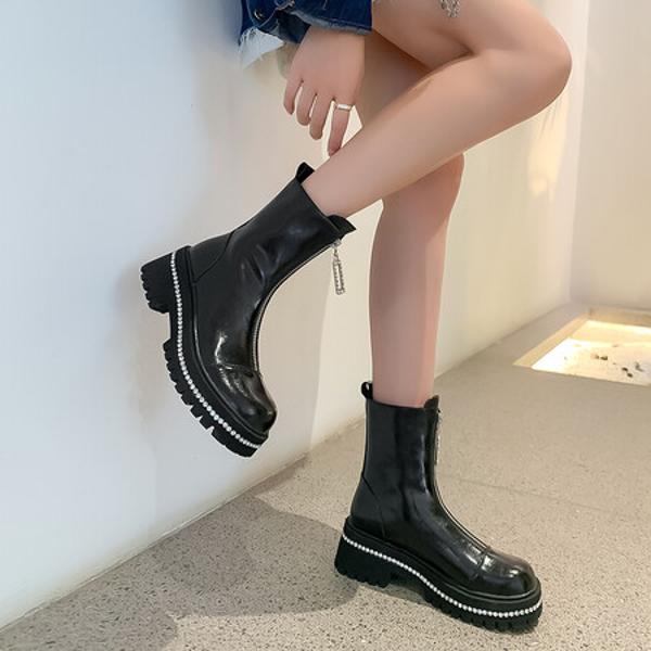 Elegant Handcrafted Genuine Leather Women’s Shoes of Luxury Craftsmanship(EyunshangxCA2975)