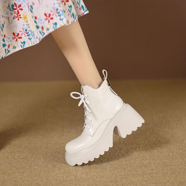 Elegant Handcrafted Leather Women’s Shoes of Luxury Quality(EyunshangxZA2630-1)