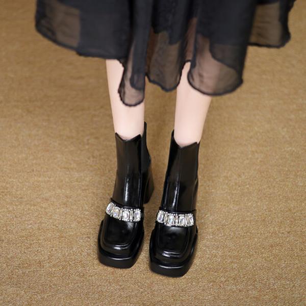 Exquisite Handcrafted Leather Women's Shoes: Luxurious Elegance Unmatched(EyunshangxCA2987)