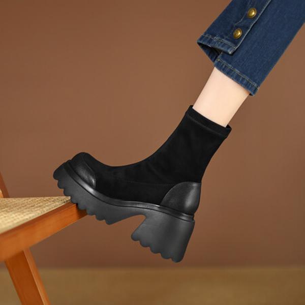 Handcrafted Luxury Genuine Leather Women's Shoes for Ultimate Elegance(EyunshangxZA2631)