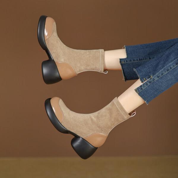 Handcrafted Premium Leather Women's Shoes - Elegant Luxury Quality(EyunshangxZA2632)