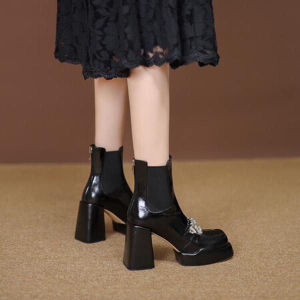 Exquisite Handcrafted Leather Women's Shoes: A Blend of Luxury and Elegance(EyunshangxCA2986)