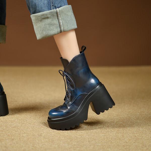 Artisanal Luxury Leather Women's Shoes: Elegance in Every Stitch(EyunshangxCA2964)