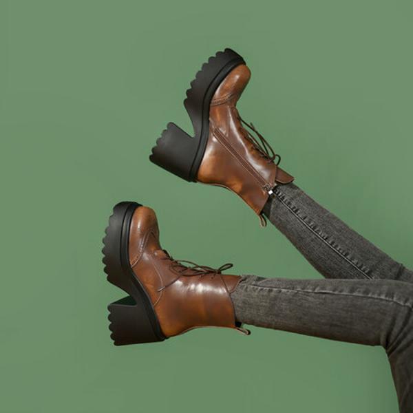 Artisanal Luxury Leather Women's Shoes: Elegance in Every Stitch(EyunshangxCA2964)