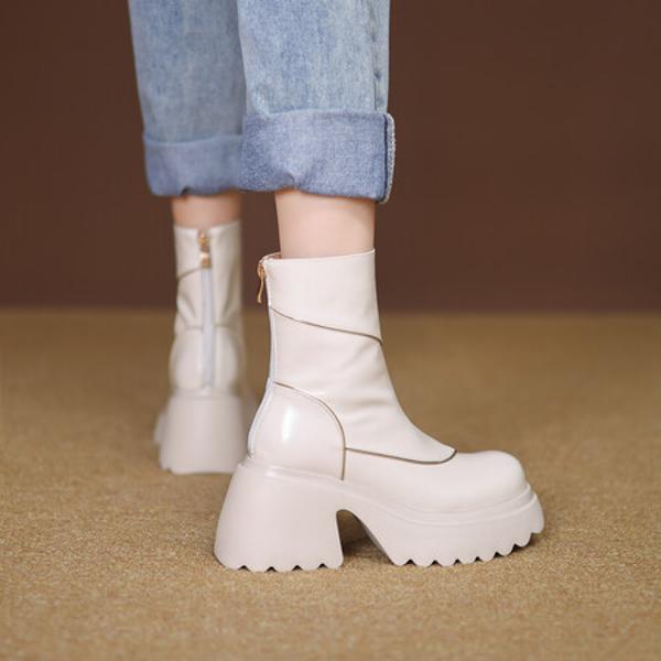 Handcrafted Luxurious Genuine Leather Women's Shoes - Exquisite Quality(EyunshangxZA2638)