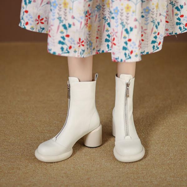 Exquisite Handcrafted Leather Shoes for Elegant Women(EyunshangxCA2981)