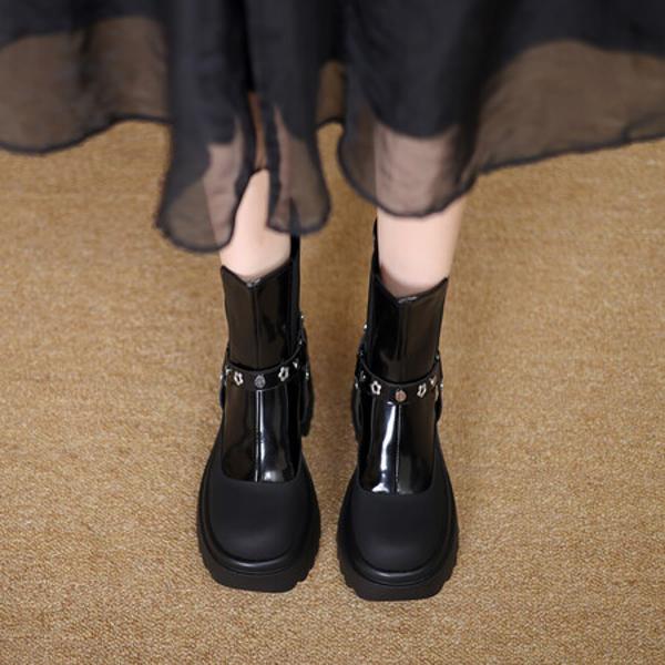 Handcrafted Luxury Leather Women's Shoes: Exquisite Craftsmanship(EyunshangxCA2991-1)