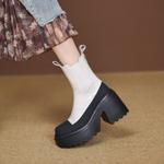 Exquisite Handmade Genuine Leather Women's Shoes: Elegance Meets Craftsmanship(EyunshangxCA2995)