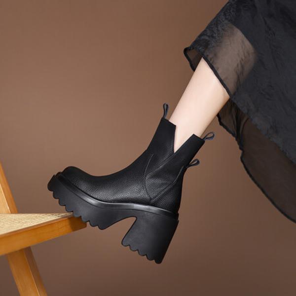 Handcrafted Luxury Leather Women’s Shoes for Elegant Style(EyunshangxCA2996)