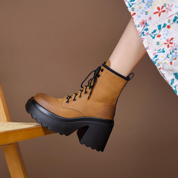 Exquisite Handmade Leather Women's Shoes: A Blend of Luxury and Craftsmanship(EyunshangxCA2997)