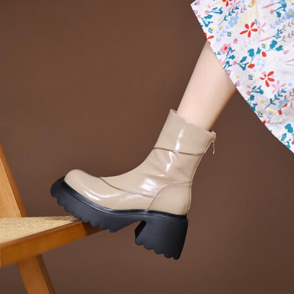 Exquisite Handcrafted Leather Women’s Shoes: Luxury Elegance(EyunshangxLZ2638-2)