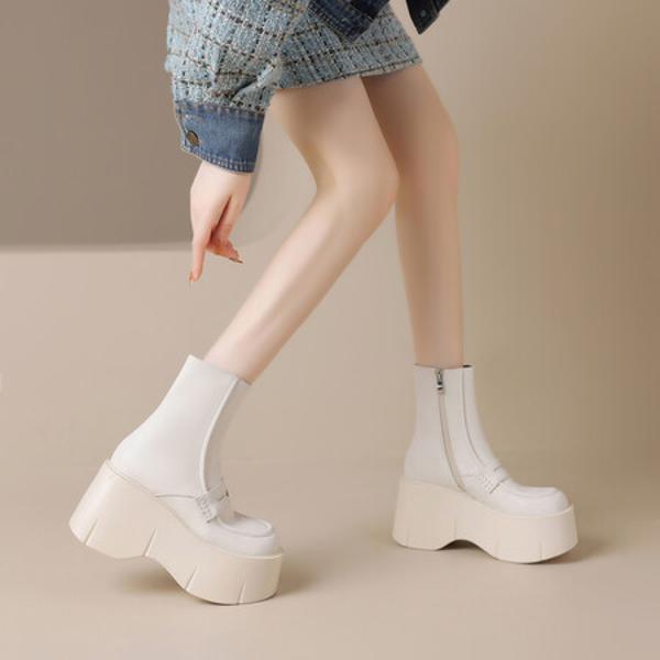 Elevate Your Style with Luxurious Handcrafted Genuine Leather Women’s Shoes(EyunshangxMA3118)