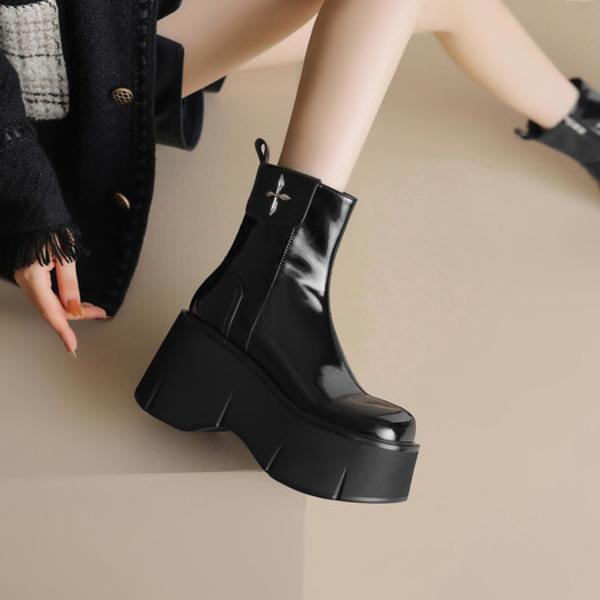 Handcrafted Luxury Leather Women's Shoes – Elegance Redefined(EyunshangxMA3119)