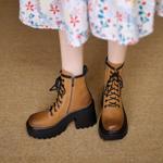 Elegant Handcrafted Leather Women's Shoes - Luxurious Quality(EyunshangxZC2997)