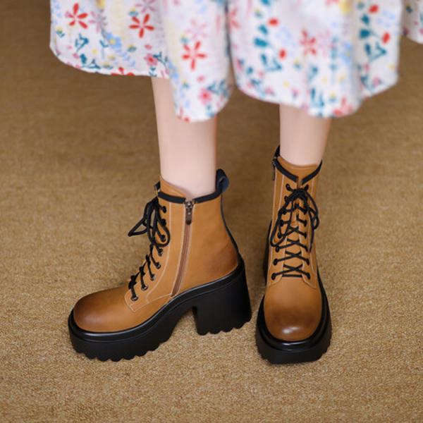 Elegant Handcrafted Leather Women's Shoes - Luxurious Quality(EyunshangxZC2997)